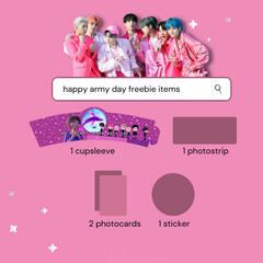 army day freebie items